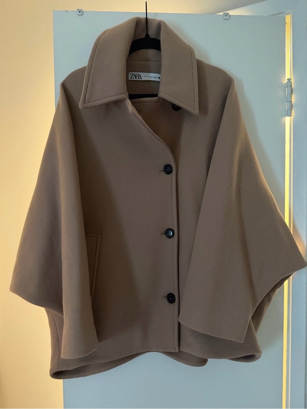 Zara Coat Dolman Sleeves